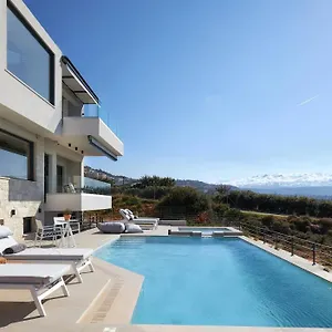 Pachnes Luxury - Heated Pool, Sea View Kounoupidhianá